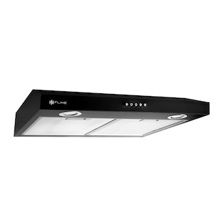 Foto 1 | Campana Extractora De Cocina Slim 60 Cm Negro Matte | Bajo Gabiente | Brimnes 60| Fline