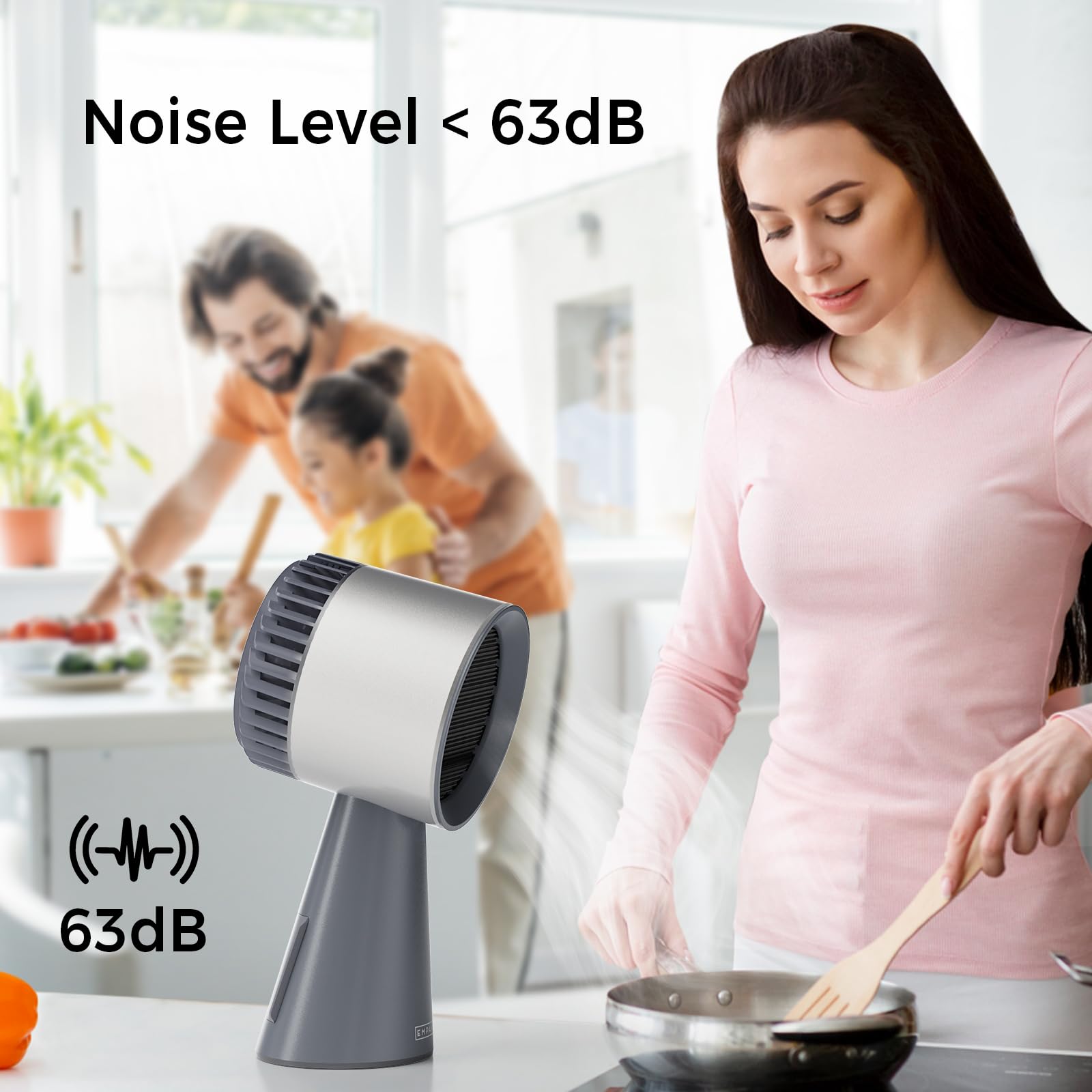 Foto 8 pulgar | Extractor Portátil Empava De 3 Velocidades Para Cocina De Escritorio Con Campana Extractora - Venta Internacional.