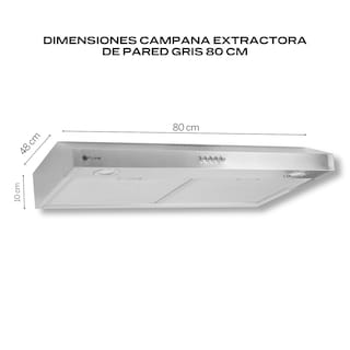 Foto 3 | Combo Parrilla de Gas y Campana Acero Inoxidable Fline Lu5ta80 5 Quemadores