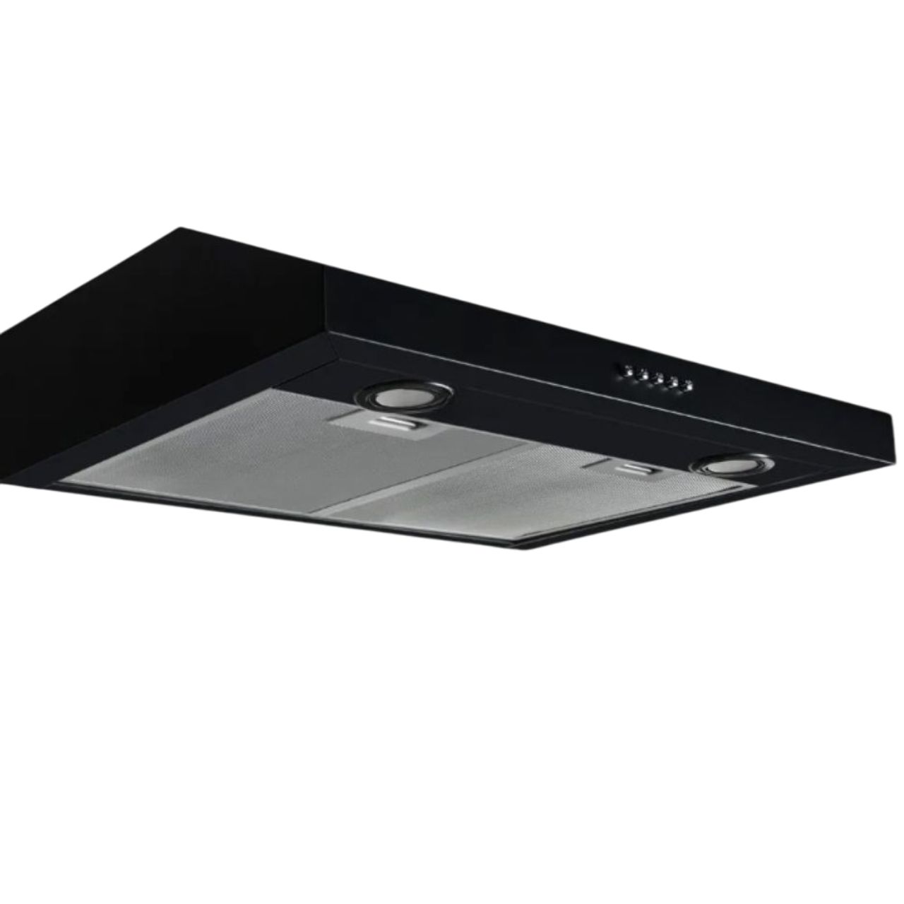 Foto 2 pulgar | Campana De Cocina Plana 60 Cm Bluelander Negro Con Salida De Aire Y Filtro De Carbón Activado