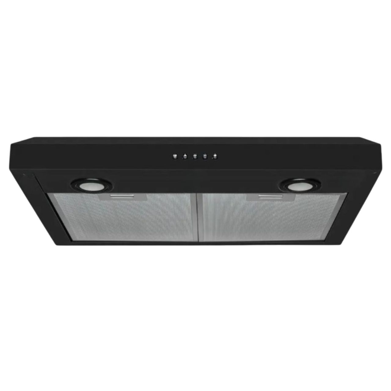 Foto 3 pulgar | Campana De Cocina Plana 60 Cm Bluelander Negro Con Salida De Aire Y Filtro De Carbón Activado