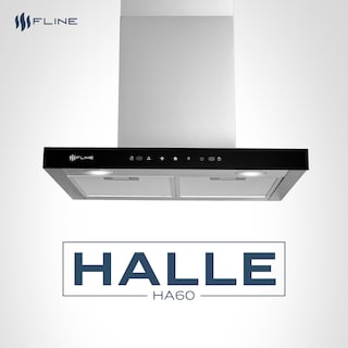 Foto 6 | Campana De Cocina 60 Cm Tipo T De Pared Controles Touch Y Sensor Extractora Acero Inoxidable 3 Velocidades Halle
