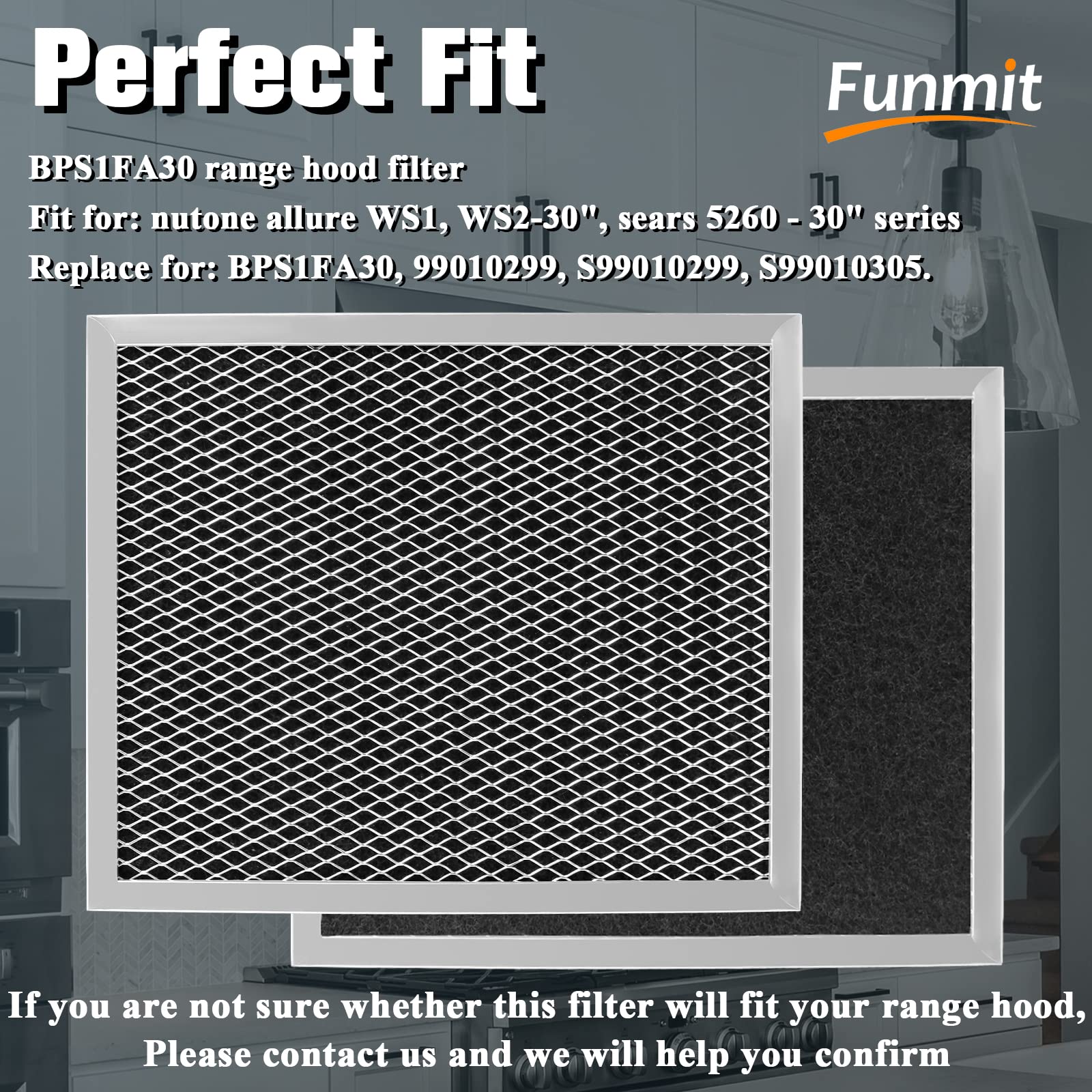 Foto 5 pulgar | Filtro De Repuesto Funmit B-roan Range Hood, 27 X 22 Cm, Paquete De 3 - Venta Internacional.