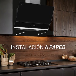 Foto 4 | Campana Extractora A Pared Acero Inoxidable Y Cristal Templado 60 Cm / Control Digital Con Wifi