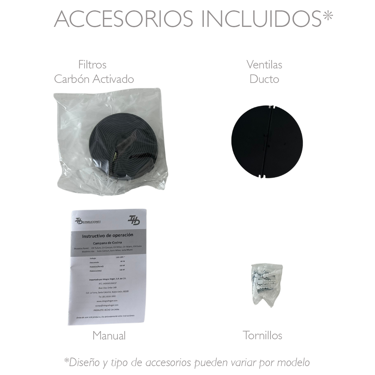 Foto 6 pulgar | Campana Empotre Dentro Alacena Ihd Ca3e 73 Cm (29'') Purificadora Acero Inoxidabl