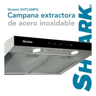 Foto 3 | Campana De Cocina Extractora Purificadora Acero Inoxidable