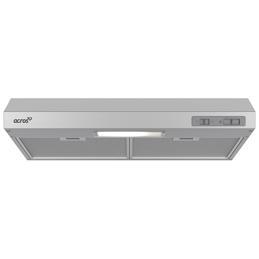 Campana Empotrable Acros 30  Ah7510d Plateado