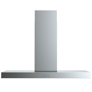 Foto 1 | Campana Whirlpool De Pared 90 Cm Acero Inoxidable Whw9001s