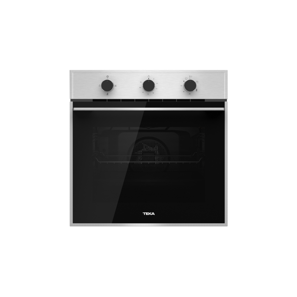 Horno Gas Empotre Teka HSB 750 G SS color Negro de 60 CM 24 '' Acero Inoxidable Antihuella