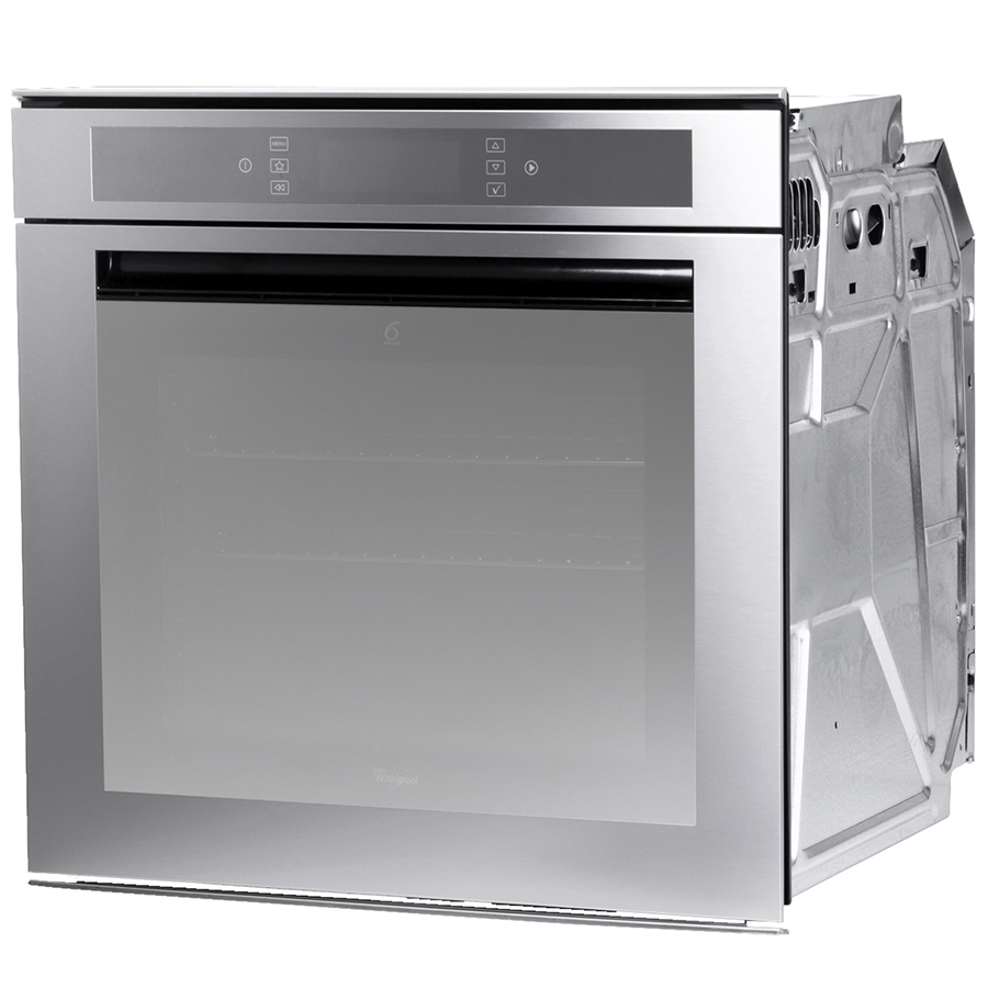 Foto 4 pulgar | Horno Eléctrico Empotre Whirlpool AKZM656IX color Gris 60 CM 24 '' Acero Inoxidable Espejo