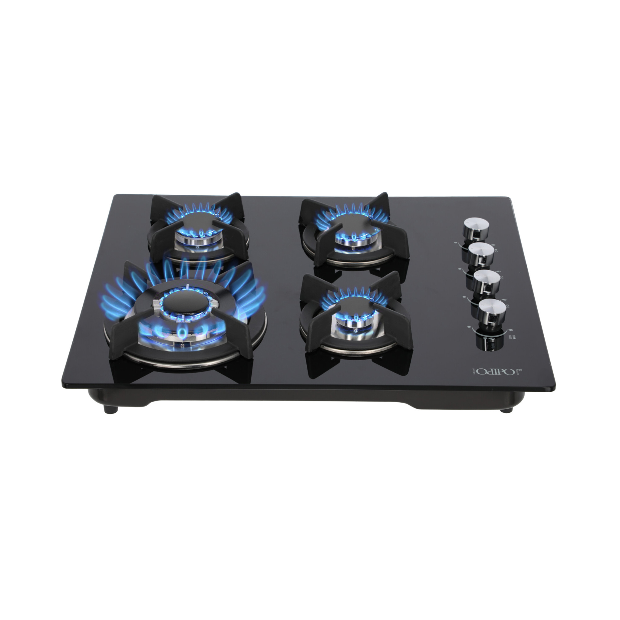 Foto 4 pulgar | Tricombo de Campana Pared Odipo Thory 60 cm Parrilla Cristal Templado Odipo 4q Clio y Horno Gas Empotrable Motrix