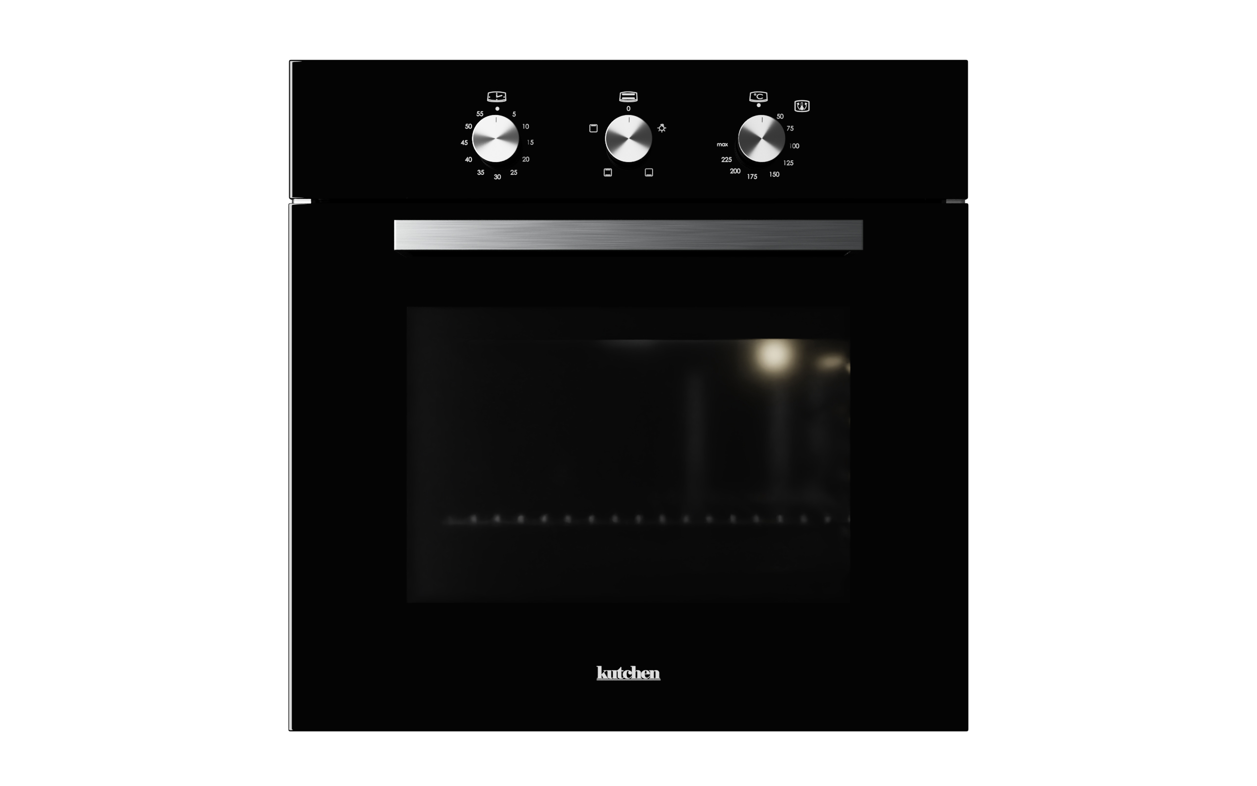 Horno Eléctrico Kutchen Khe606b Negro 60 cm