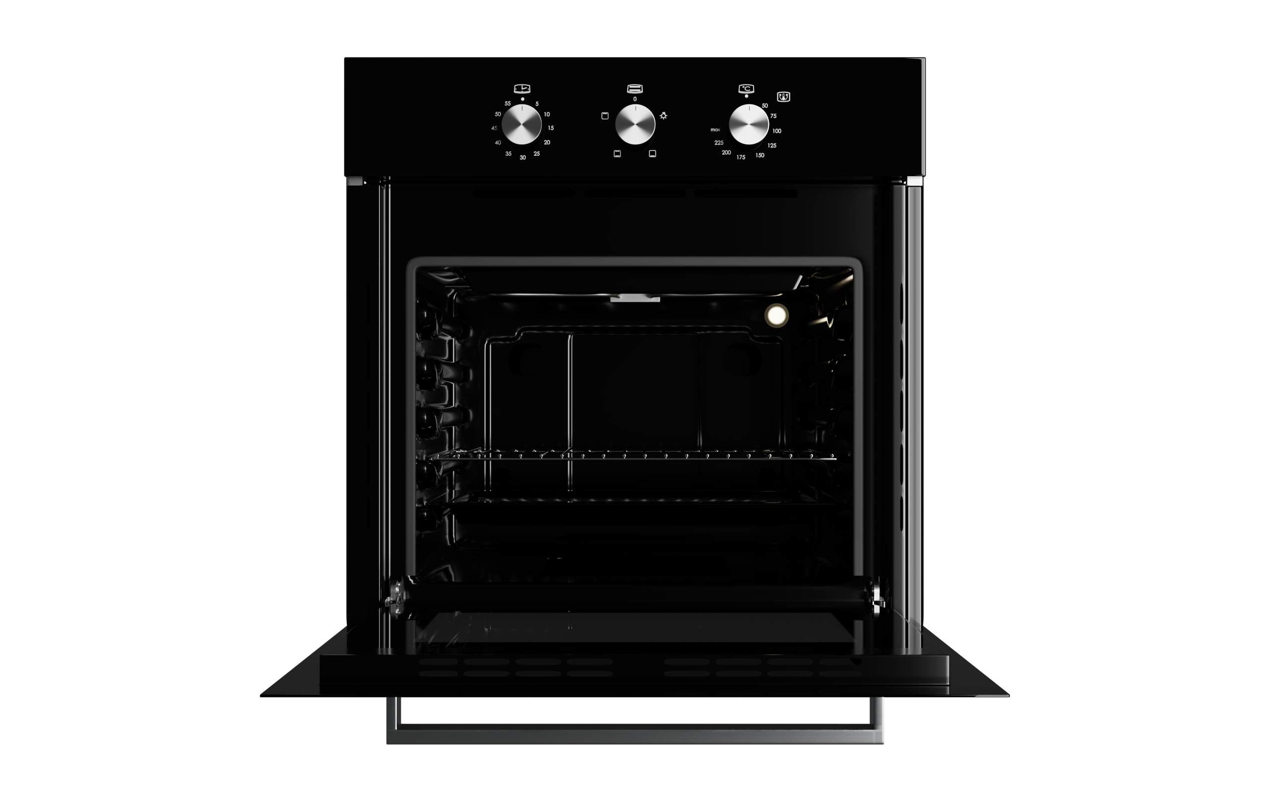 Foto 3 pulgar | Horno Eléctrico Kutchen Khe606b Negro 60 cm