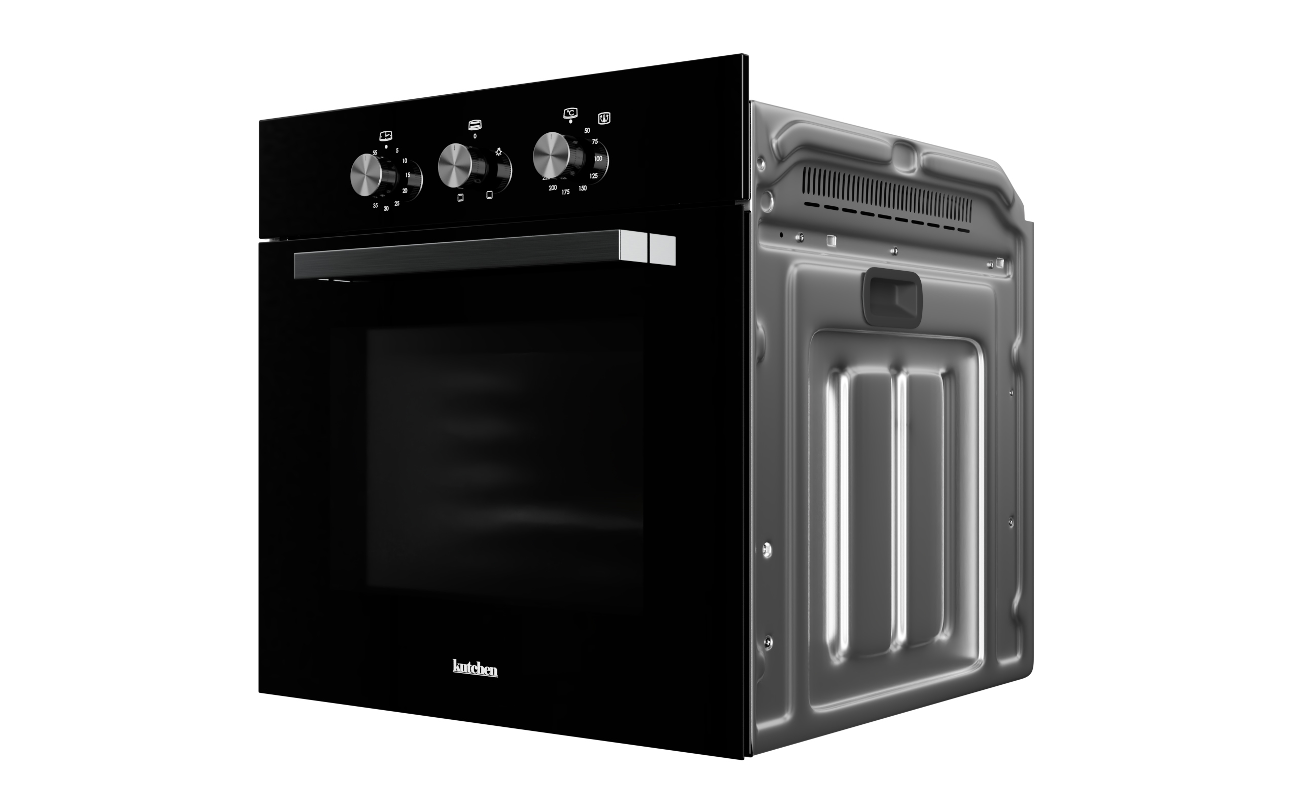 Foto 4 pulgar | Horno Eléctrico Kutchen Khe606b Negro 60 cm