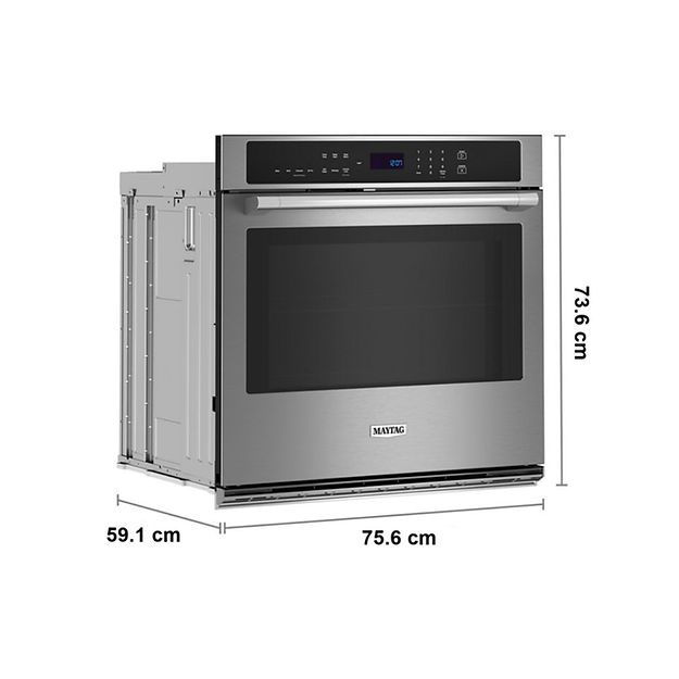 Foto 3 pulgar | Horno Eléctrico Empotre Maytag Moes6030lz De 75 Cm Con Air Fry