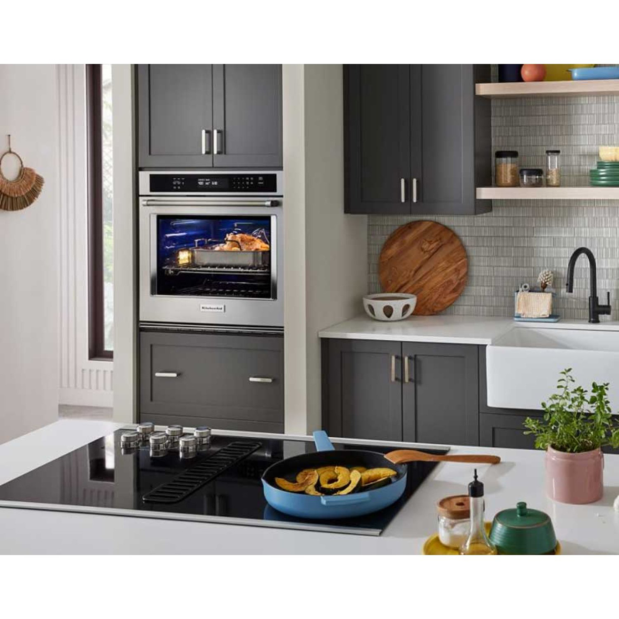 Foto 7 pulgar | Horno de Pared KitchenAid 30'' Koes530pps con Air Fry Mode