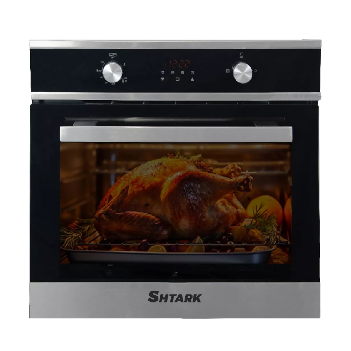 Foto 2 pulgar | Horno Empotrable De Gas Acero Inoxidable Grill Eléctrico 60l