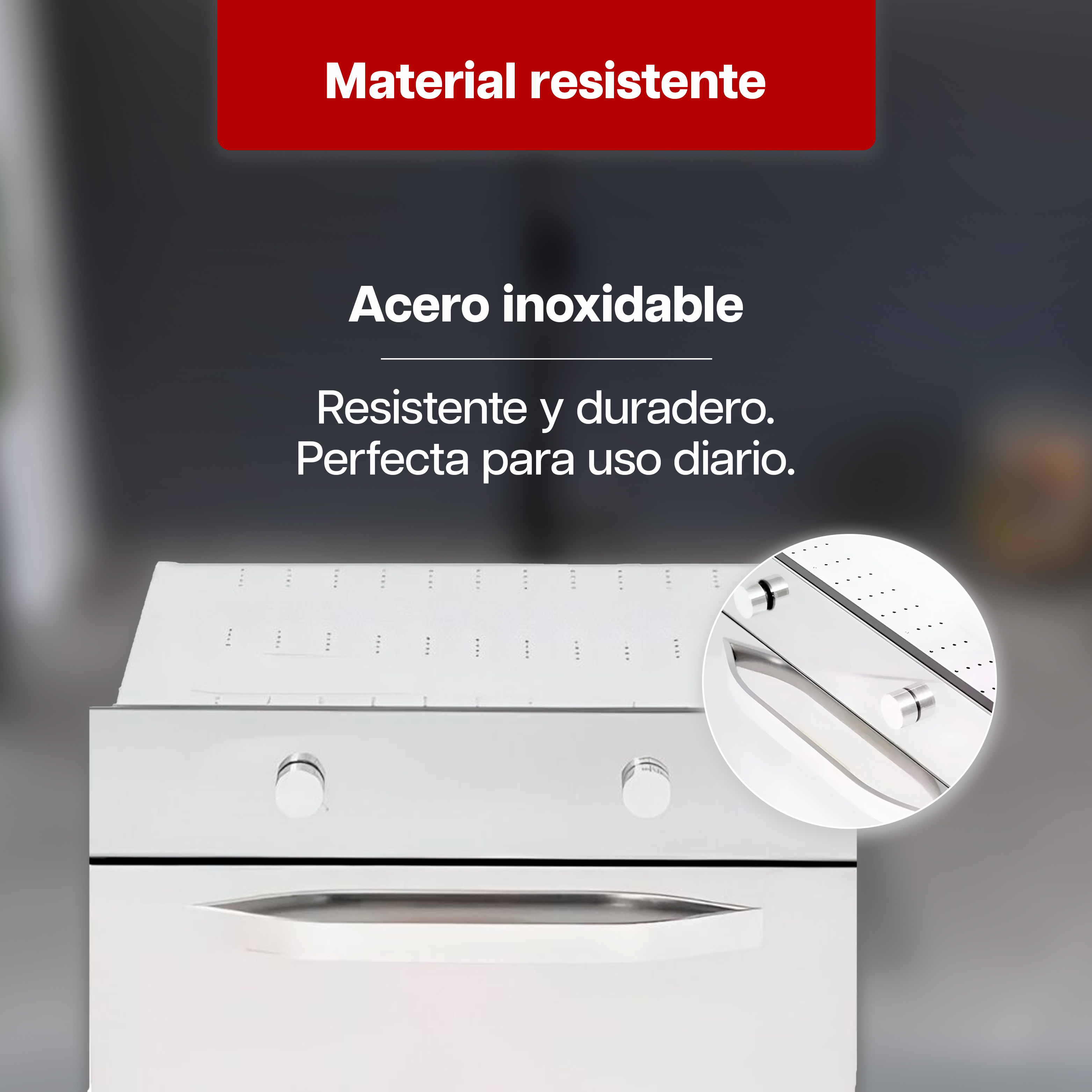 Foto 4 | Horno De Gas Empotrable Maxims 60 Cm Acero Inoxidable
