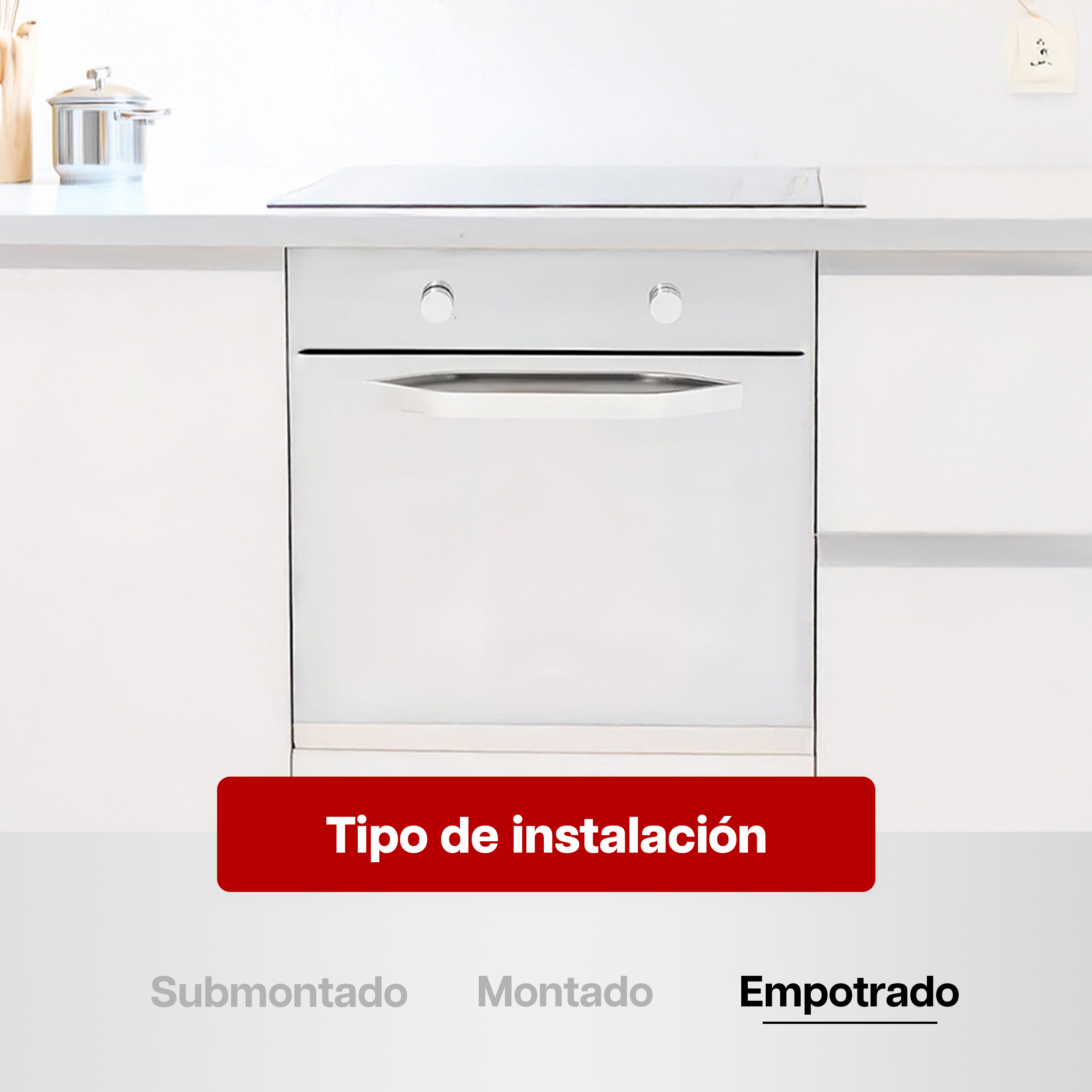 Foto 7 pulgar | Horno De Gas Empotrable Maxims 60 Cm Acero Inoxidable