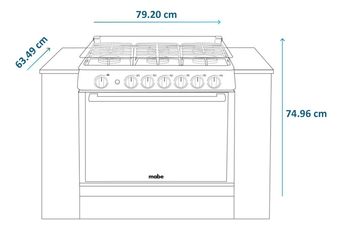 Foto 8 pulgar | Horno Mabe 32'' XOC80790CT3 con Capelo