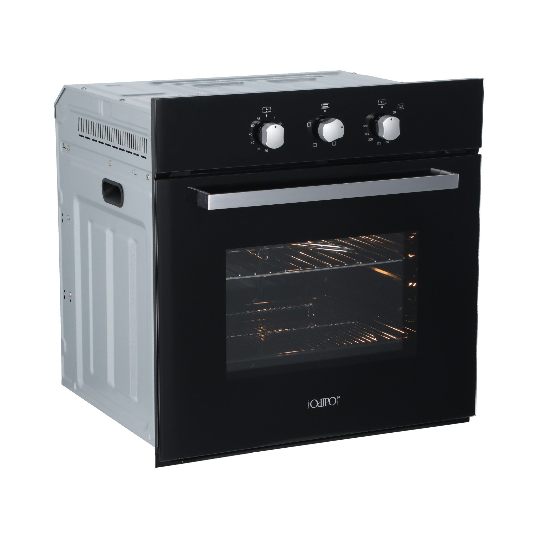 Foto 7 pulgar | Campana Extractora Acero Inox Thory 75 + Parrilla De Inducción Magnética Kepler + Horno Eléctrico Empotrable E-m