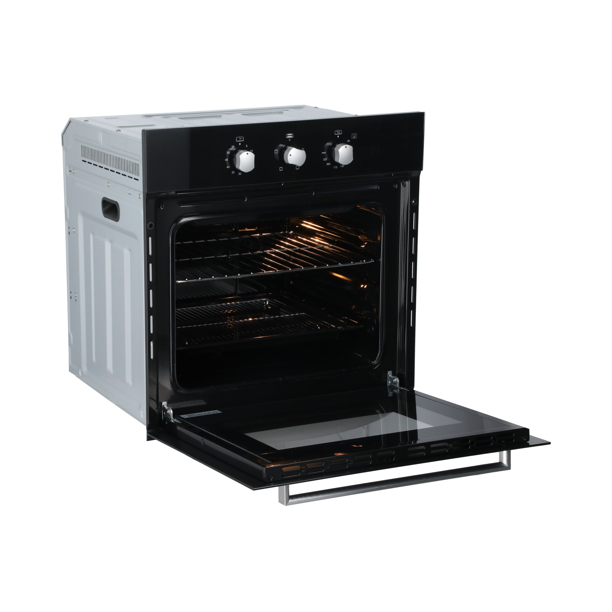Foto 7 | Campana Extractora Acero Inox Thory 75 + Parrilla De Inducción Magnética Kepler + Horno Eléctrico Empotrable E-m