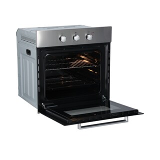 Foto 7 | Campana Extractora Acero Inox Thory 80 + Parrilla De Inducción Magnética Kepler + Horno Eléctrico Empotrable E-mot