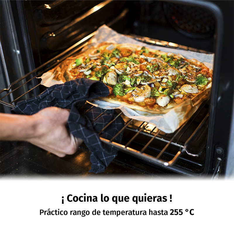 Foto 3 | Horno De Gas Silver Vortex Empotrable En Acero Inoxidable Y Puerta De Cristal Templado