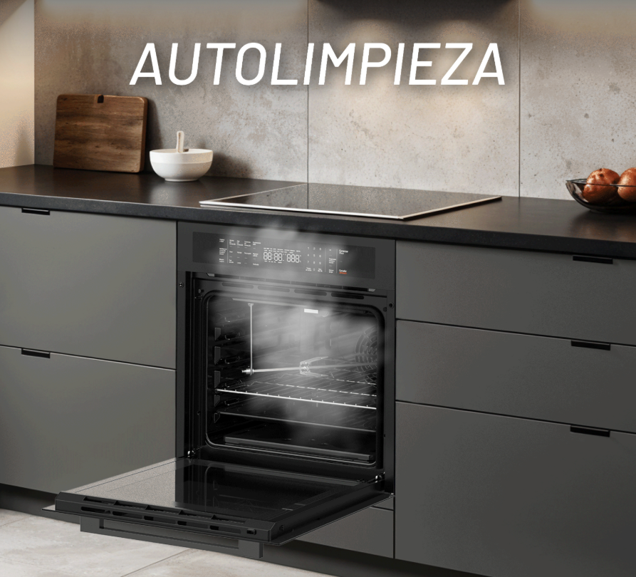 Foto 3 | Nuur Horno Empotrable Digital Gas Lp Negro Mate Hogas60dilp-m
