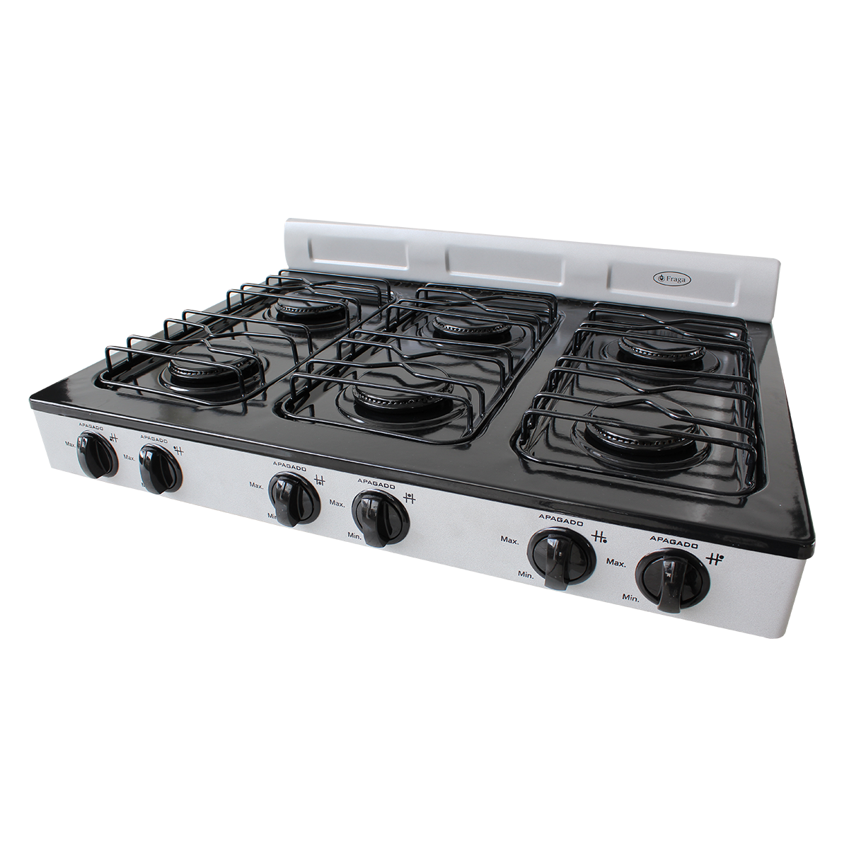 Foto 4 pulgar | Parrilla Fraga P330 A Gas 6 Quemadores Porcelanizada