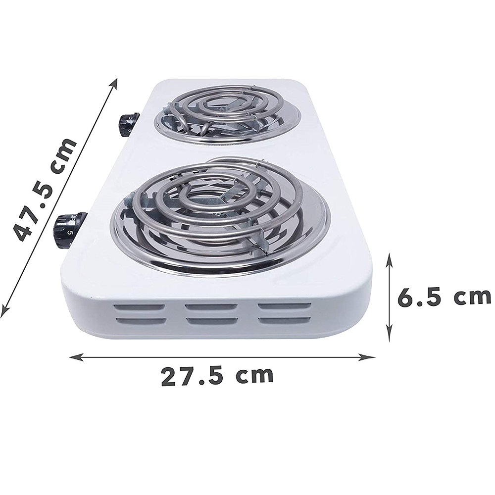 Foto 4 pulgar | Parrilla Estufa Eléctrica Mayware Hy2000a Espiral Doble Potente