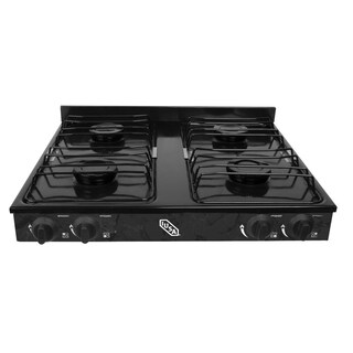 Foto 1 | Parrilla A Gas 4 Quemadores Caper Negro Jaspe