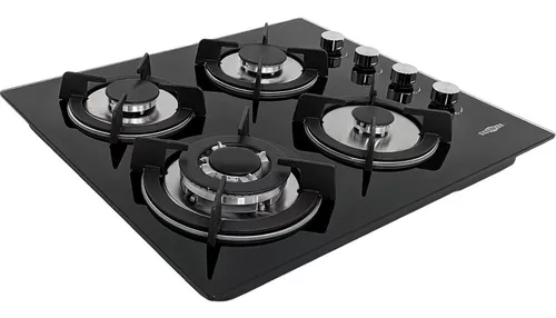 Foto 3 | Parrilla Gutstark de 4 Quemadores Cristal Templado MKZ-PARRILLATEMP4 color Negro