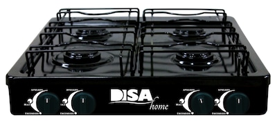 Foto 1 | Parrilla A Gas 4q Disa Home Negro Metálico Parr-gas-04