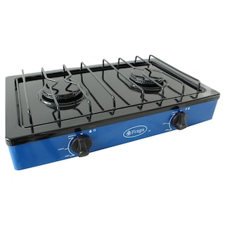 Foto 2 | Parrilla Fraga P104 color Azul a Gas 2 Quemadores Porcelanizada