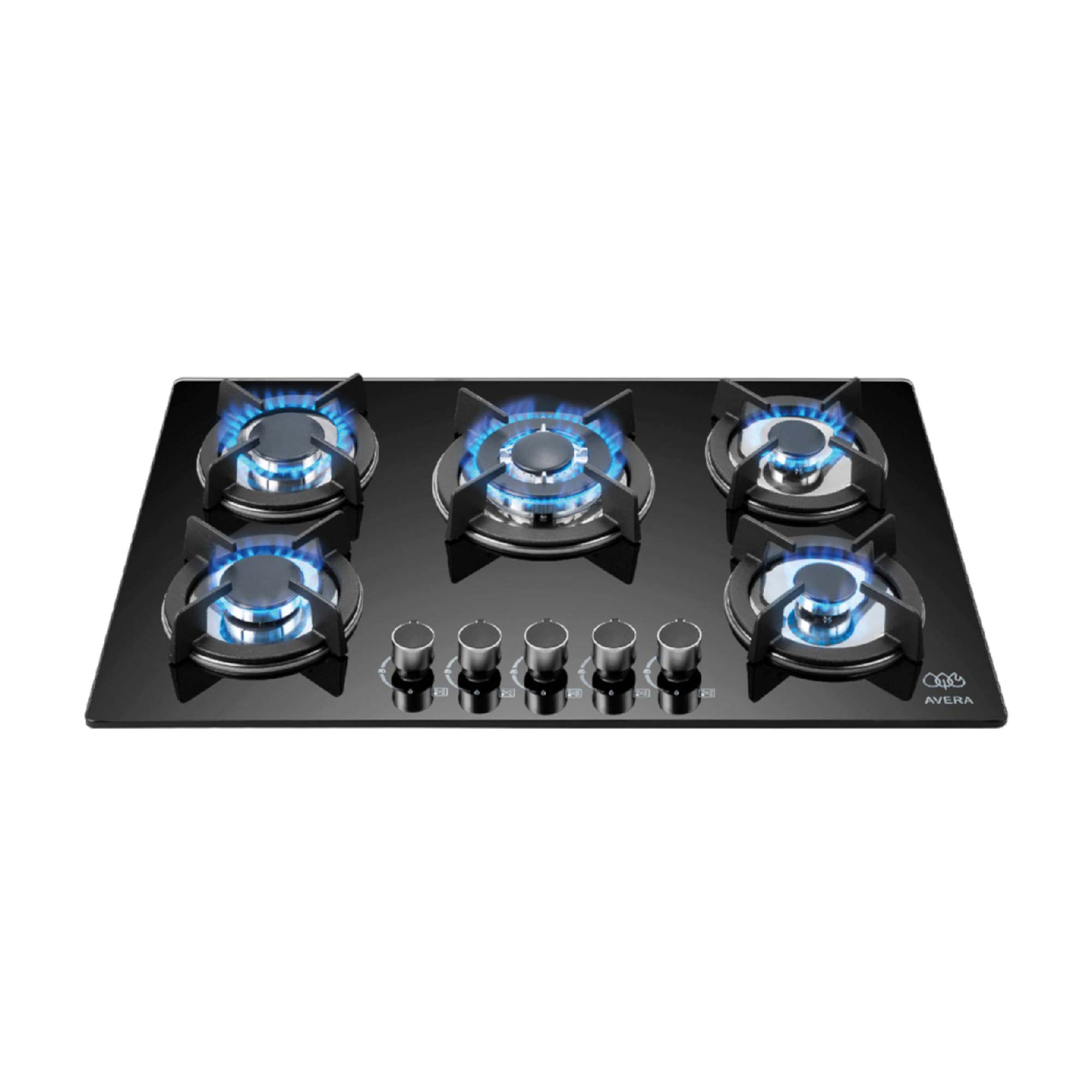 Foto 2 | Combo Parrilla A Gas 5 Quemadores Campana Extractora Y Horno Empotrable Avera Vt5cen76che01lp - Color Negro