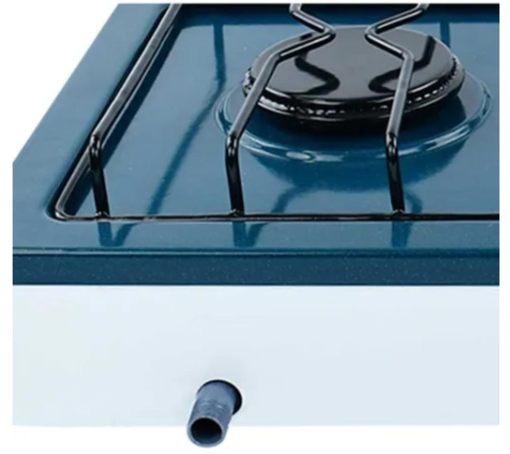 Foto 3 | Parrilla Fraga P104 color Verde a Gas 2 Quemadores Porcelanizada