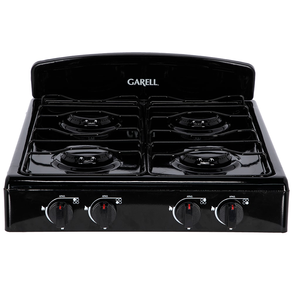 Parrilla de Mesa Garell PM4Q-N color Negro de 4 Quemadores $899