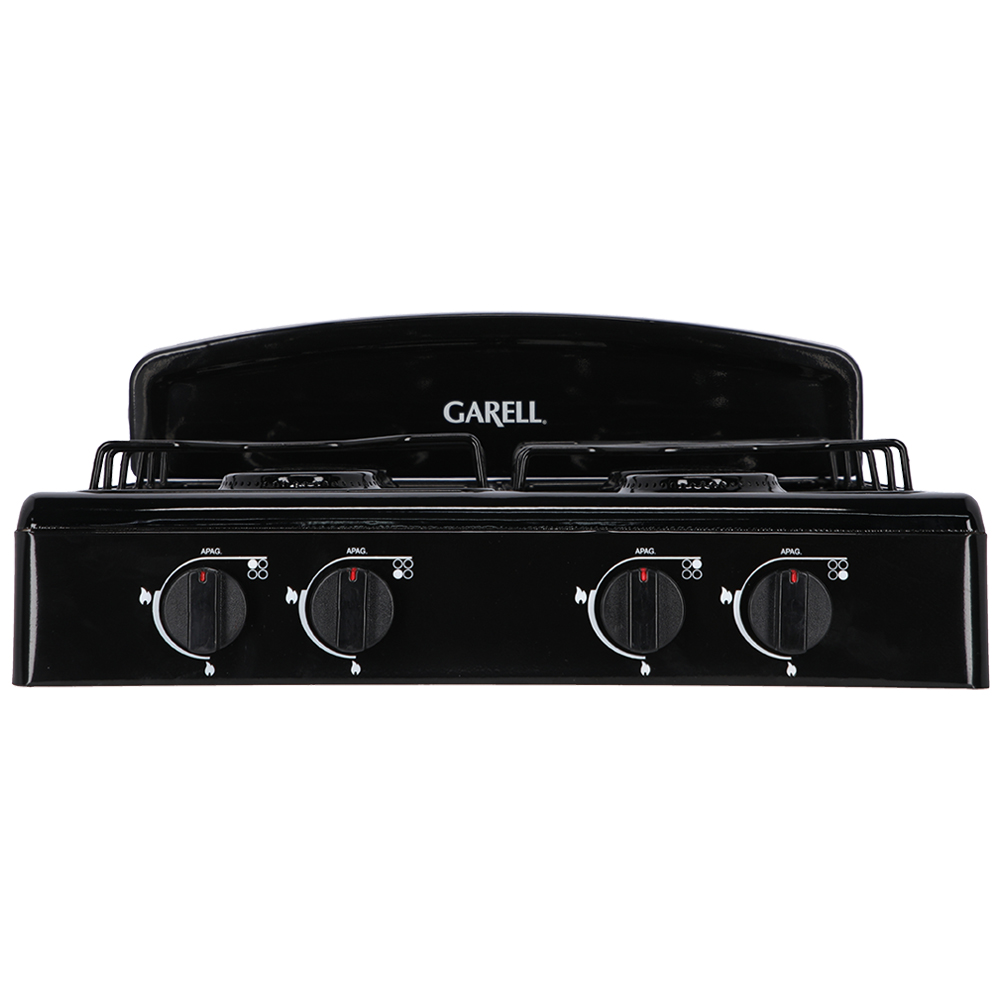 Foto 2 | Parrilla de Mesa Garell PM4Q-N color Negro de 4 Quemadores