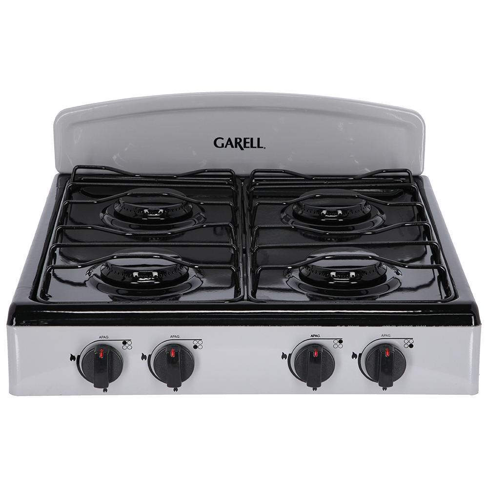 Parrilla de Mesa Garell PM4Q-G color Gris 4 Quemadores