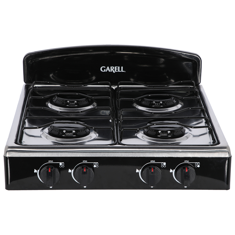 Foto 1 | Parrilla de Mesa Garell PM4Q-IN color Negro 4 Quemadores