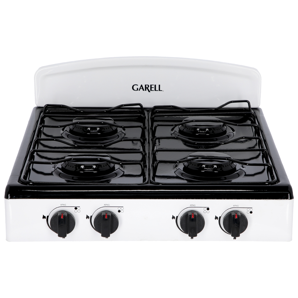 Foto 1 | Parrilla de Mesa Garell PM4Q-B color Blanco 4 Quemadores