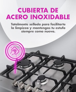 Foto 5 | Parrilla de Gas Acros AP3020S color Gris 30''