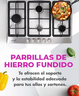 Foto 6 | Parrilla de Gas Acros AP3020S color Gris 30''