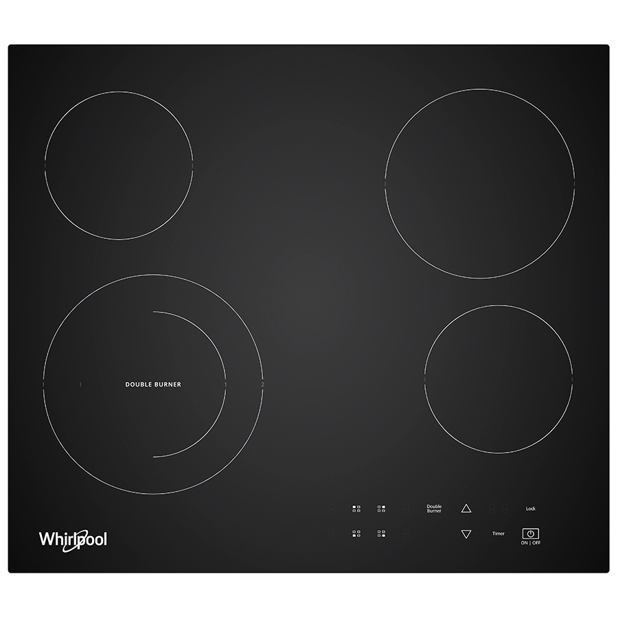 Parrilla Eléctrica Whirlpool WEC5240B color Negro 24''