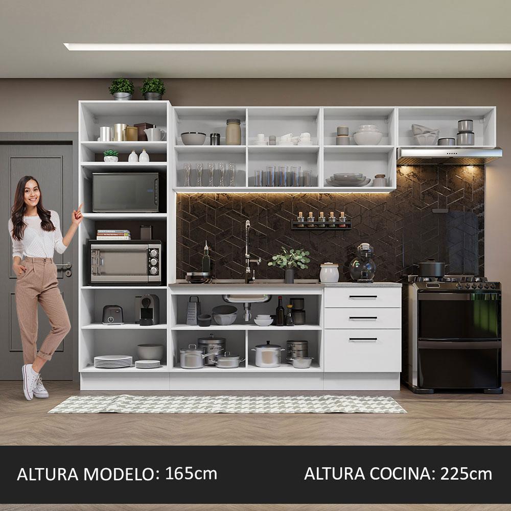 Foto 6 pulgar | Cocina Integral Madesa Agata 330 cm