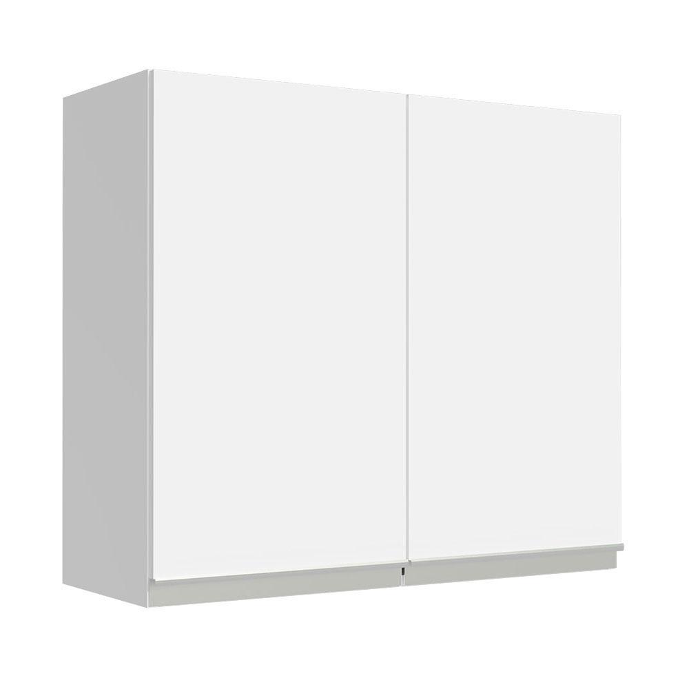 Foto 2 pulgar | Mueble Superior 70 Cm 2 Puertas Blanco Glamy Madesa