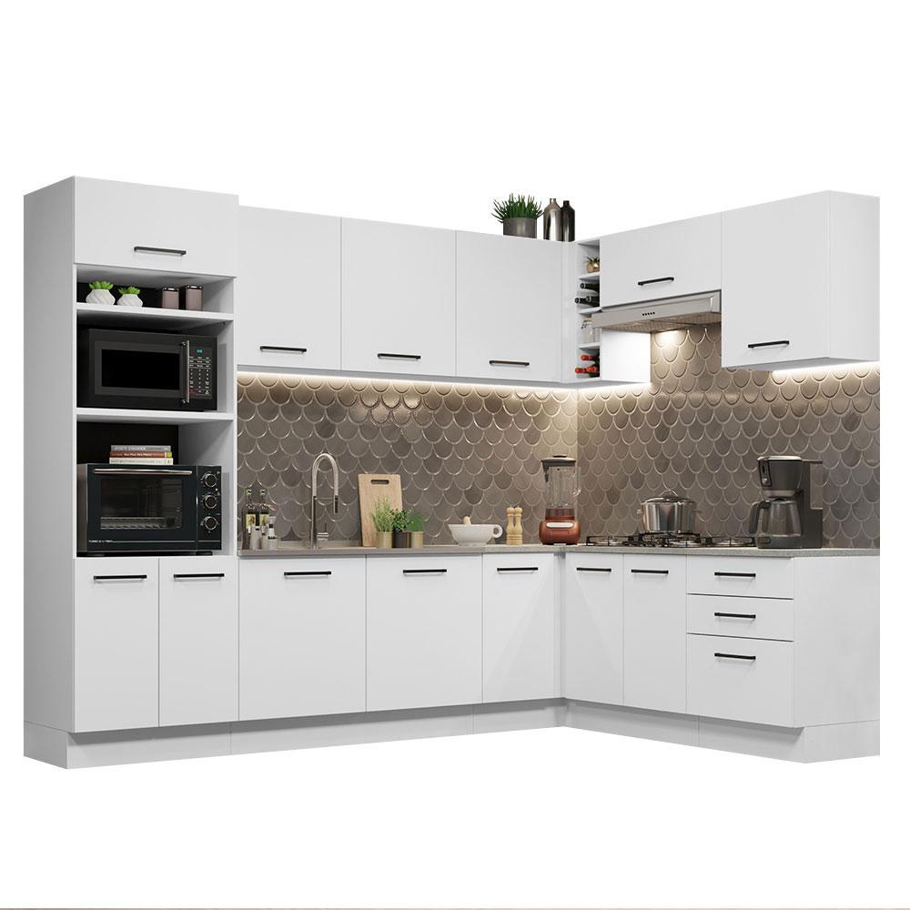 Cocina Integral de Esquina Madesa Agata 479 cm