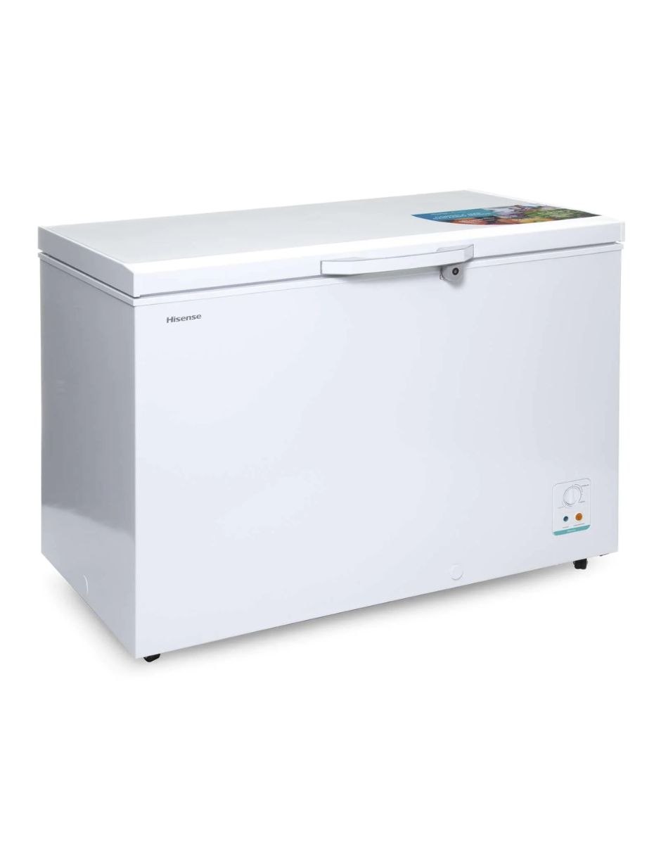 Congelador Horizontal Hisense FC11D6BWX1 color Blanco 11 Pies Cúbicos