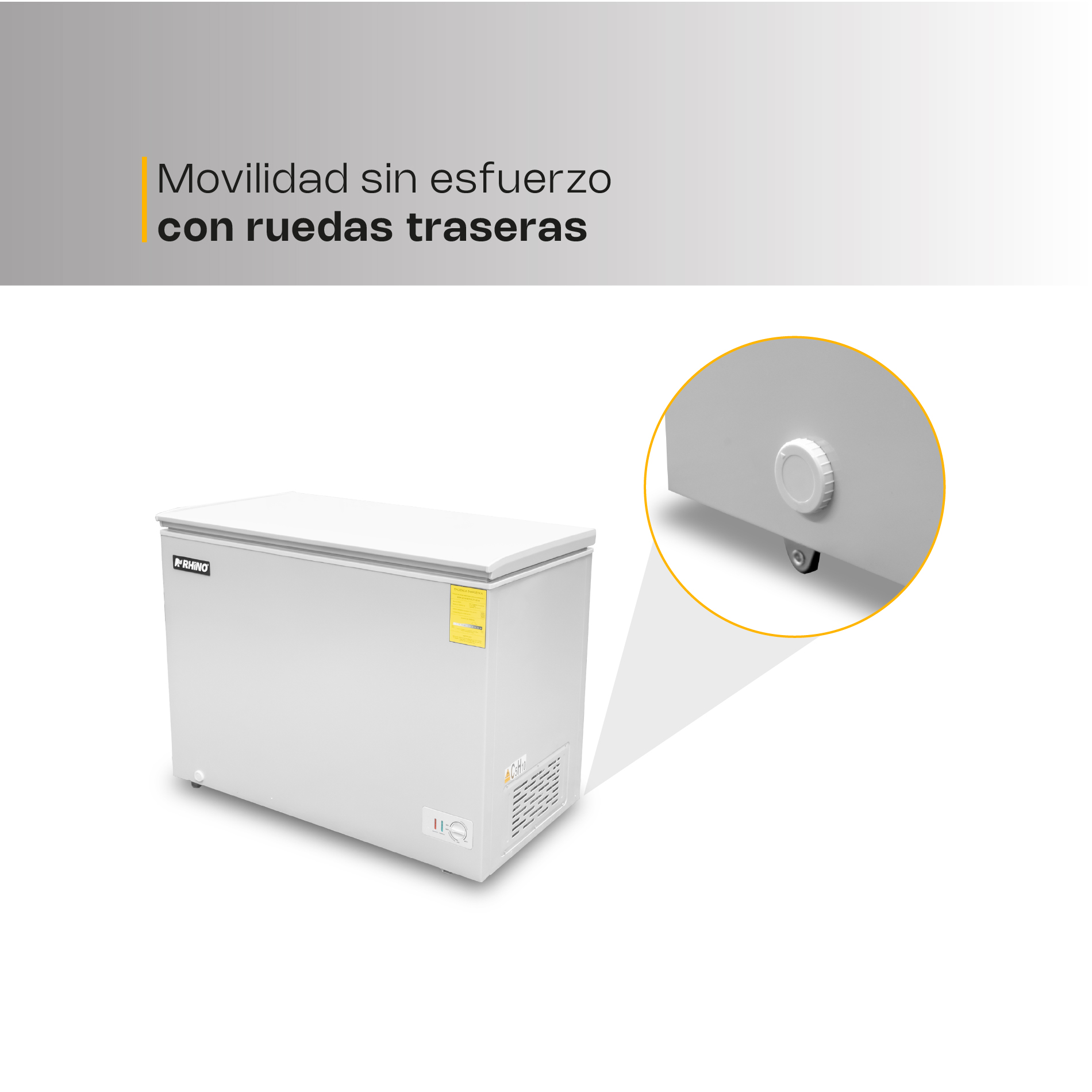 Foto 9 pulgar | Congelador Horizontal Rhino, 10 Pies (282l), Congeco-10